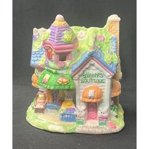 Hoppy Hollow Easter Village 2004 Bunny's Boutique Ceramic Figurine
